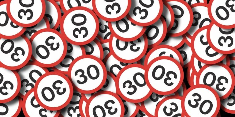 Mehr Tempo 30 wagen! Lebenswerte Städte durch angemessene Geschwindigkeit.